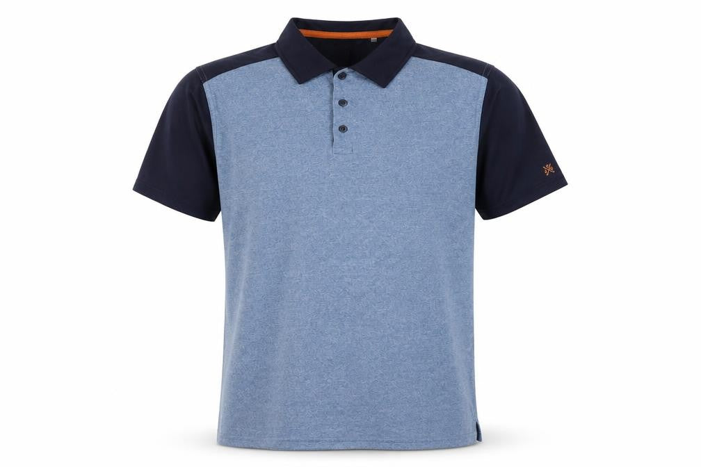 James Pringle Men's Blue Polo Shirt M - Short Sleeves Golf Wear