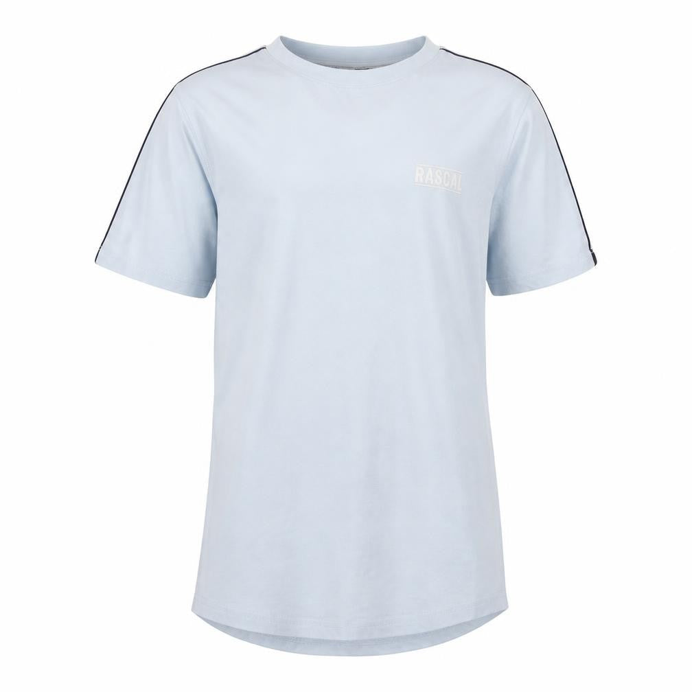 Rascal Boys Blue T-Shirt L Jersey Solid Casual Style