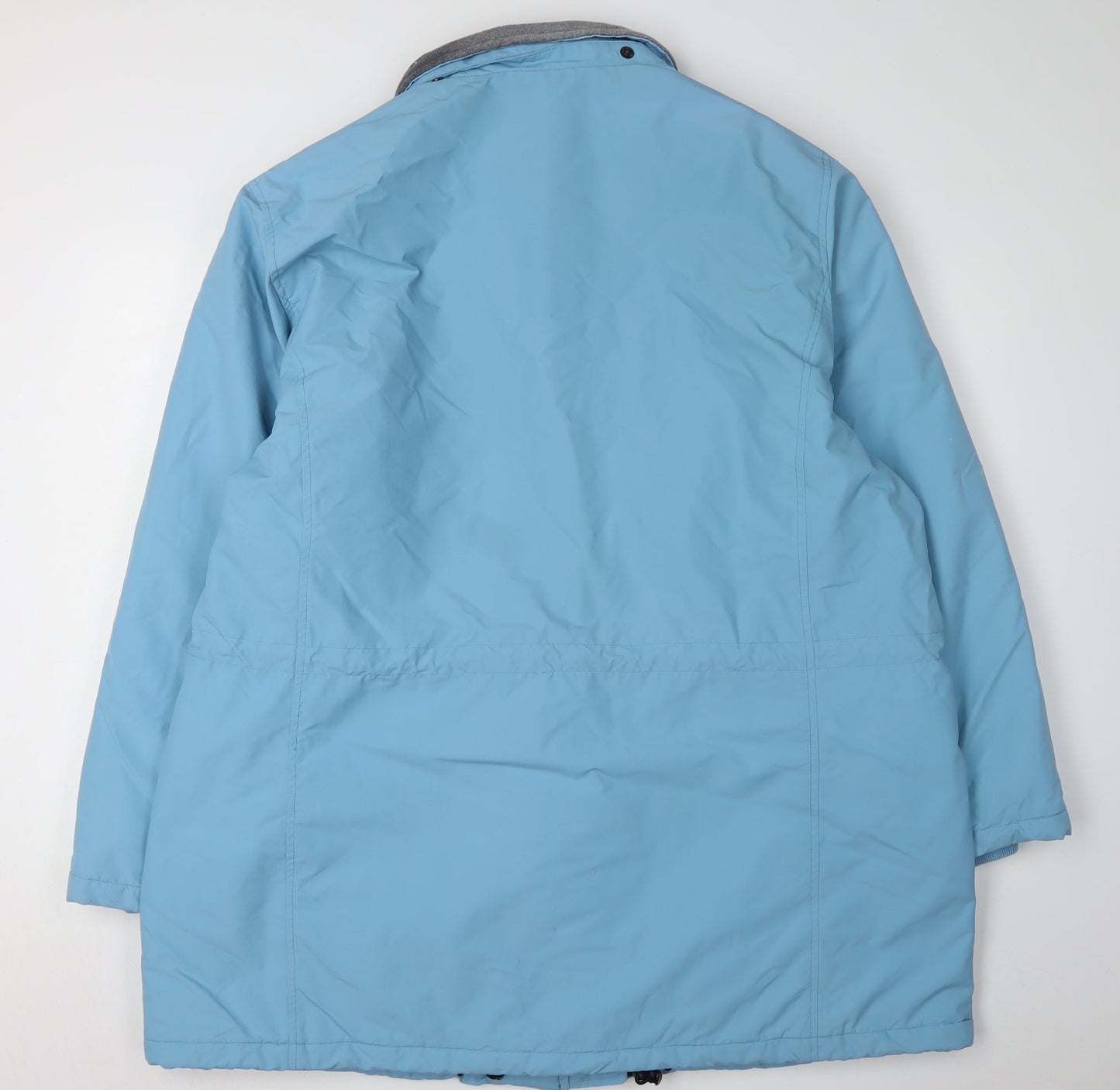 Lands' End Women's Blue Plus Size Parka Coat