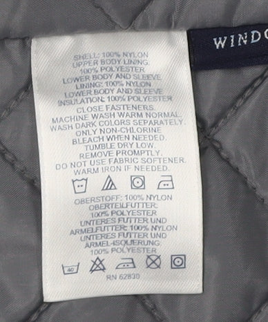 Lands' End Women's Blue Plus Size Parka Coat