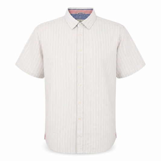 St George by Duffer Men's XL Multicoloured Striped Shirt