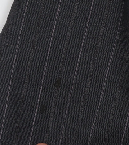 Hugo Boss Men's Black Striped Blazer 38 Regular