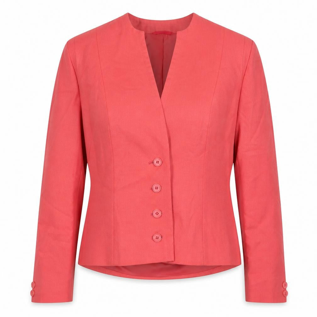 Alexon Women's Pink Blazer Size 14, Lined Wool