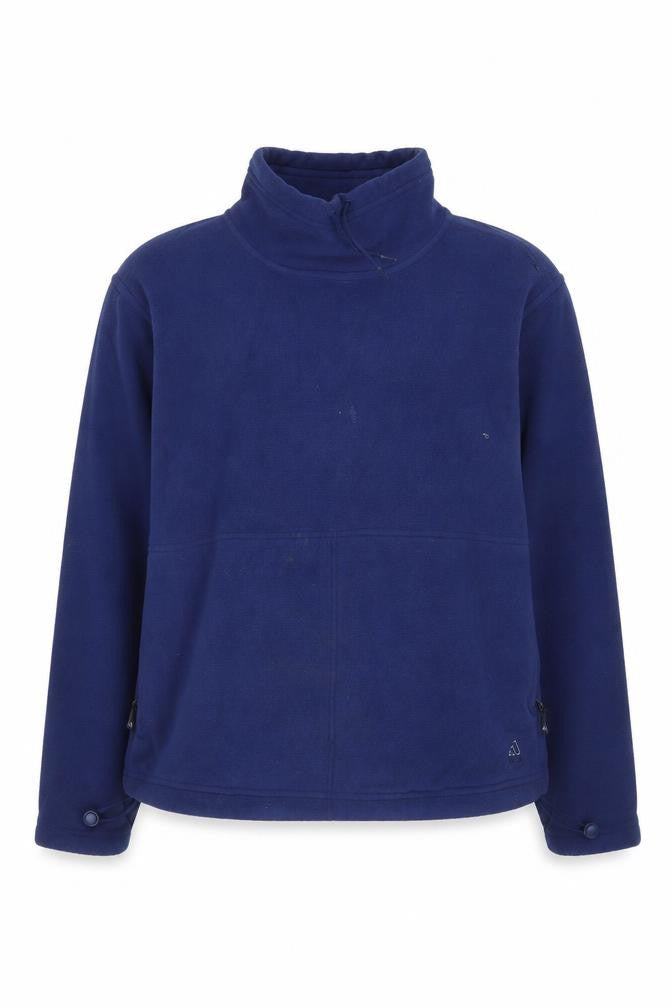 Adidas Women's Blue Fleece Pullover Sweatshirt Size 16