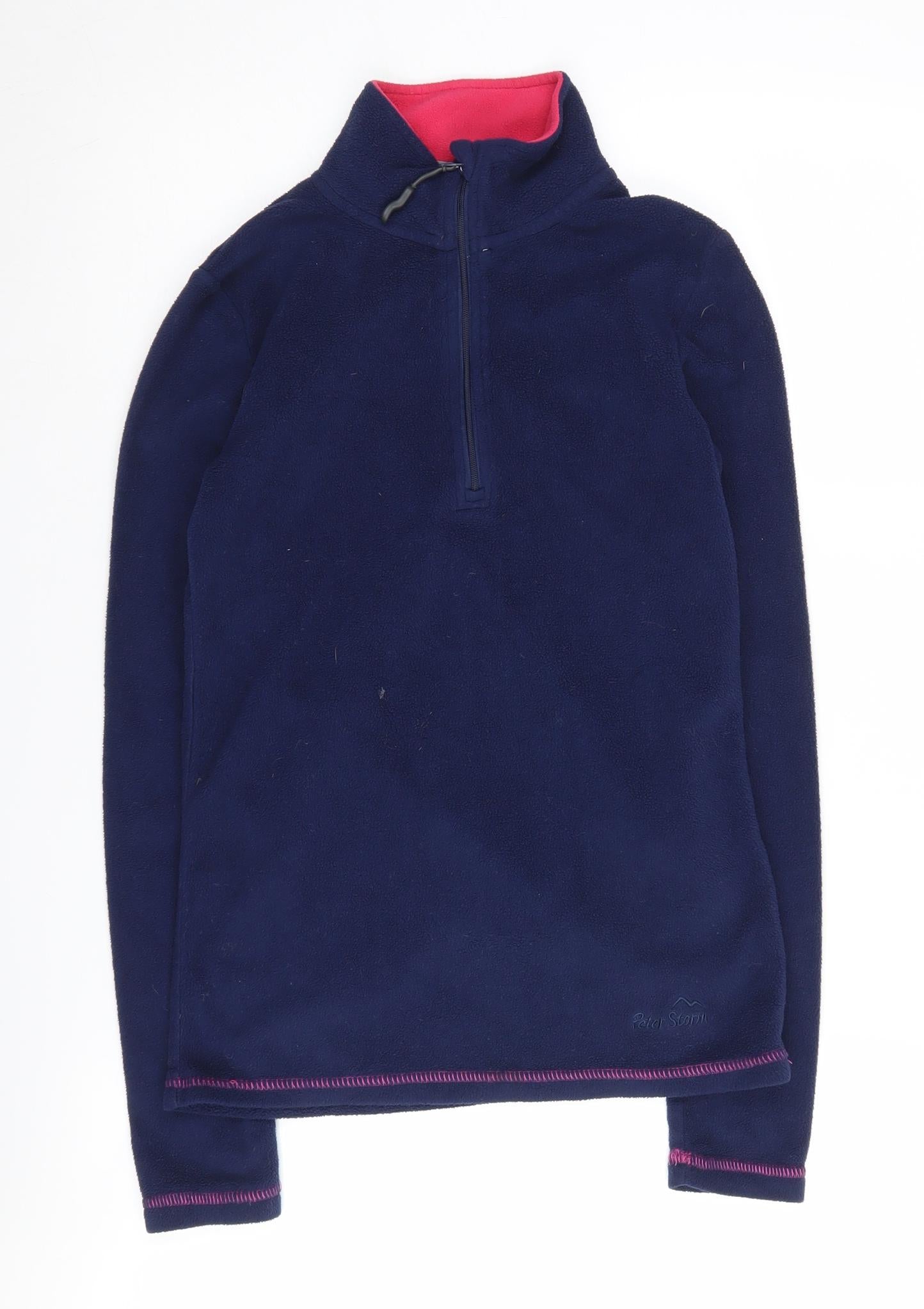 Peter Storm Women's Blue Pullover Fleece Size 8