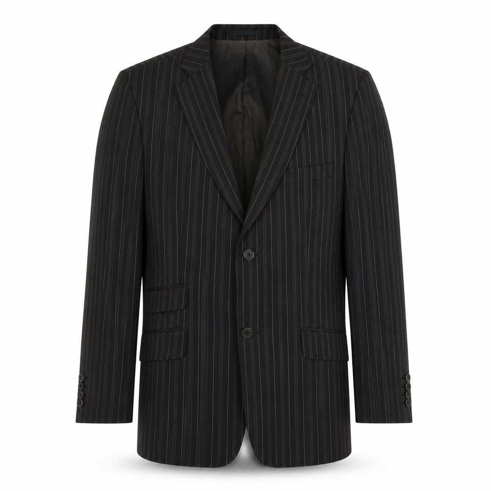 Ted Baker Men's Black Striped Blazer Jacket 40R