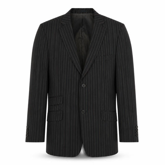 Ted Baker Men's Black Striped Blazer Jacket 40R