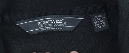 Regatta Men's Black Pullover Fleece Sweatshirt 2XL