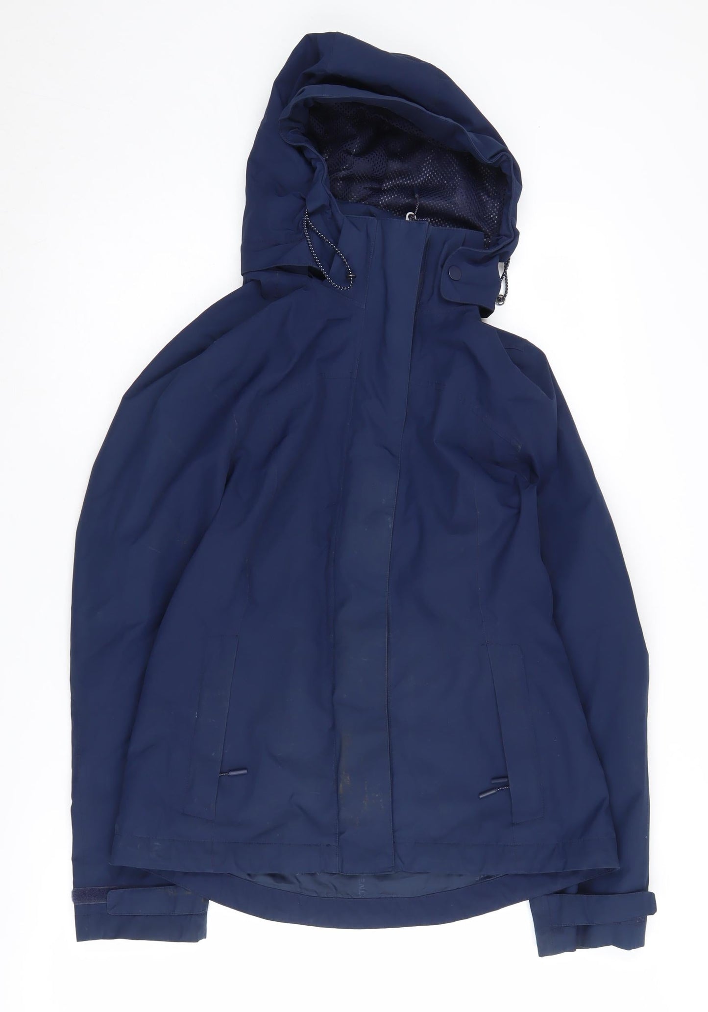 Marks and Spencer Women's Blue Parka Jacket Size 8