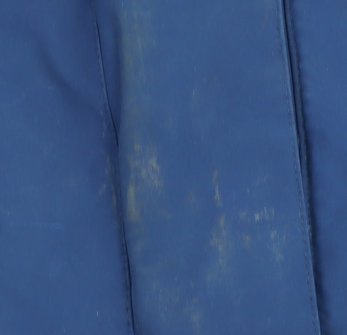 Marks and Spencer Women's Blue Parka Jacket Size 8