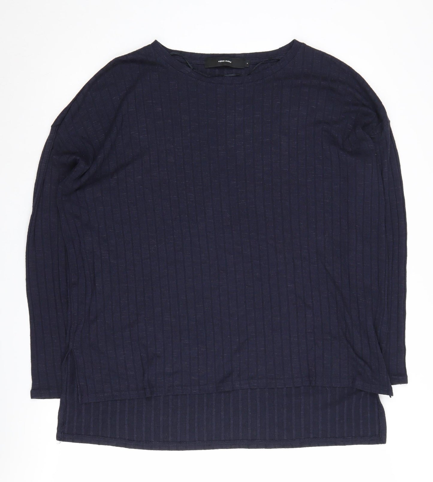 Vero Moda Women's Blue Pullover Jumper, M, Boat Neck