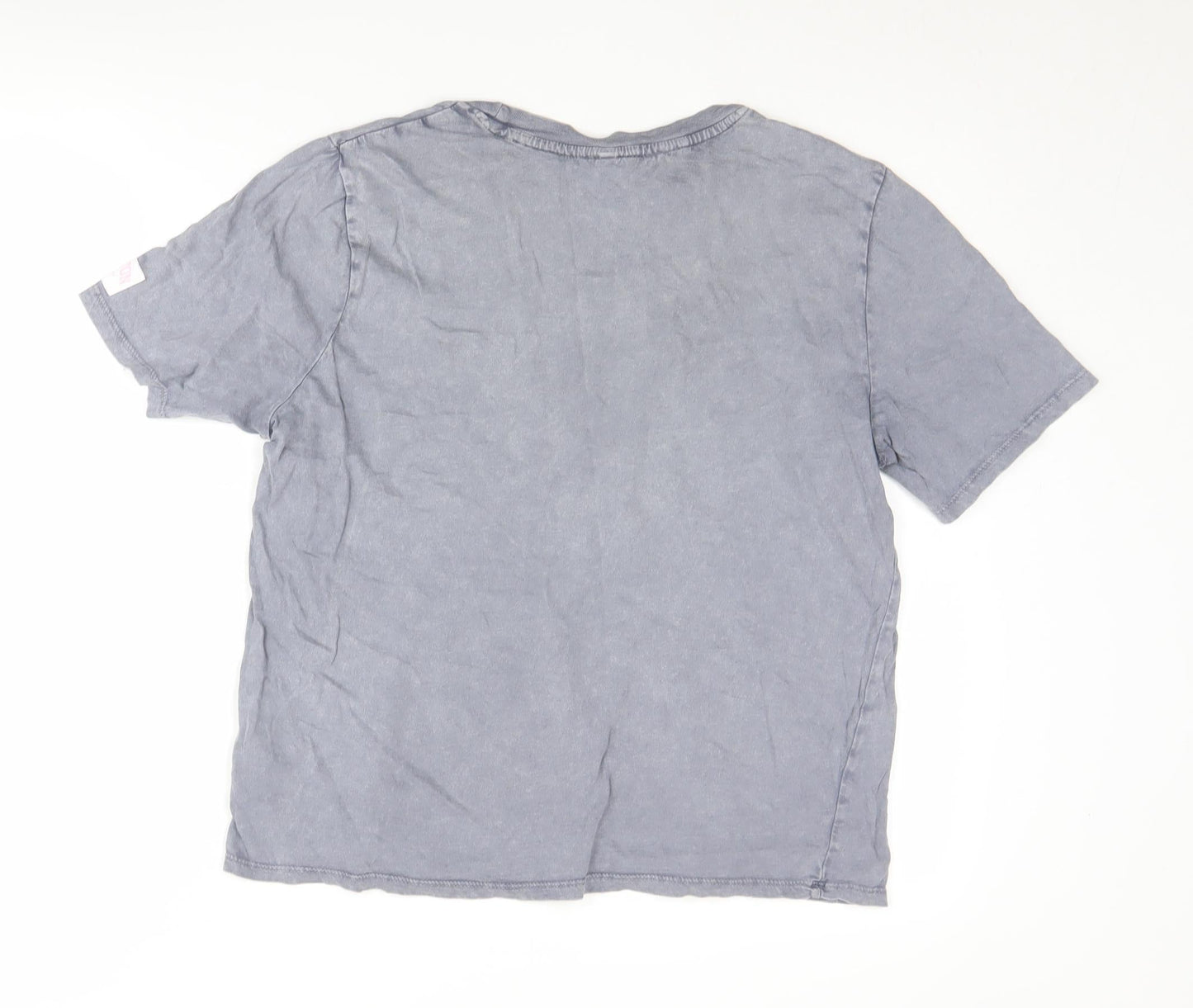 H&M Women's Grey NASA Graphic T-Shirt, Size S