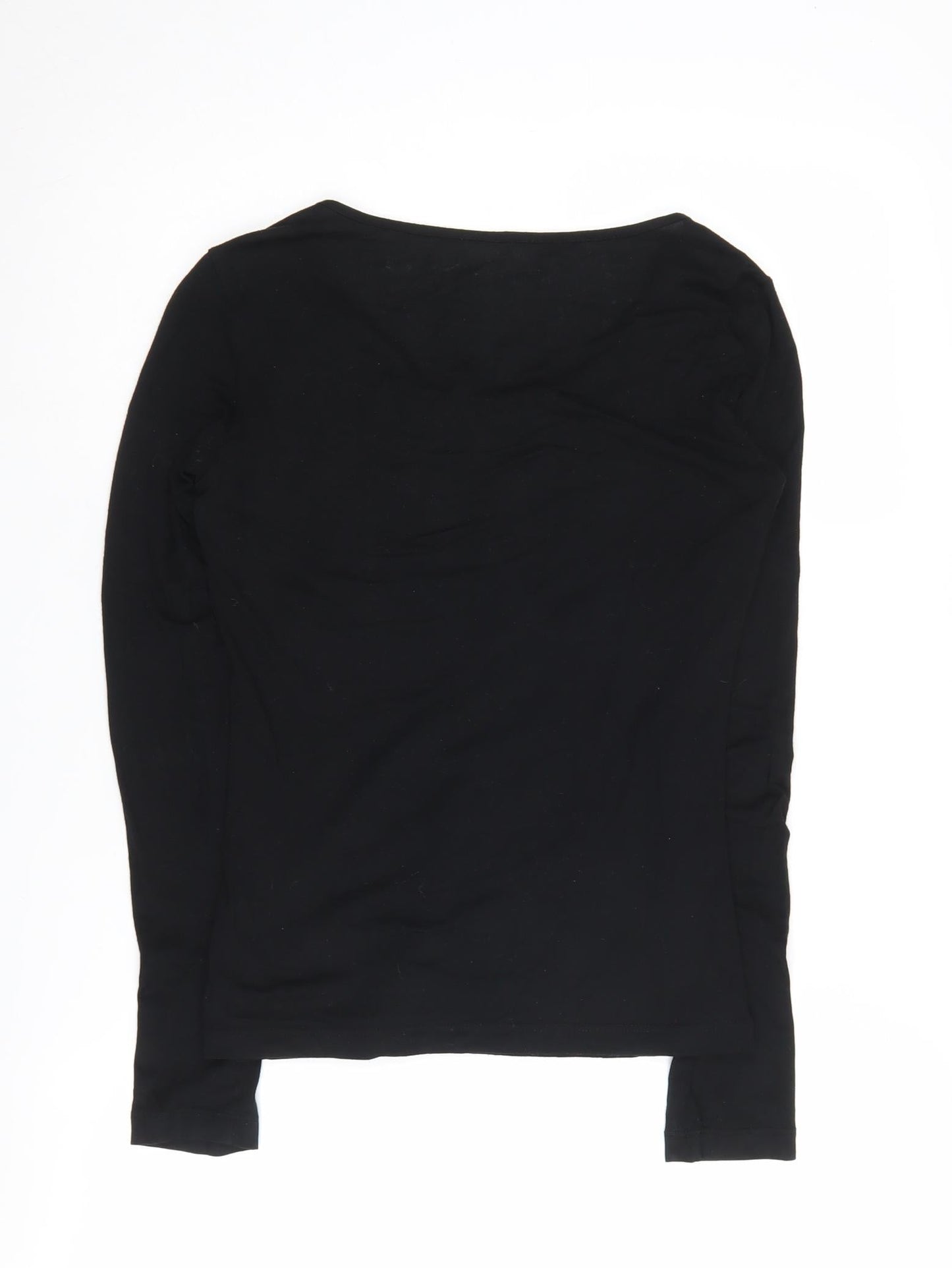 White Label Women's Black Size 6 Long Sleeve T-Shirt