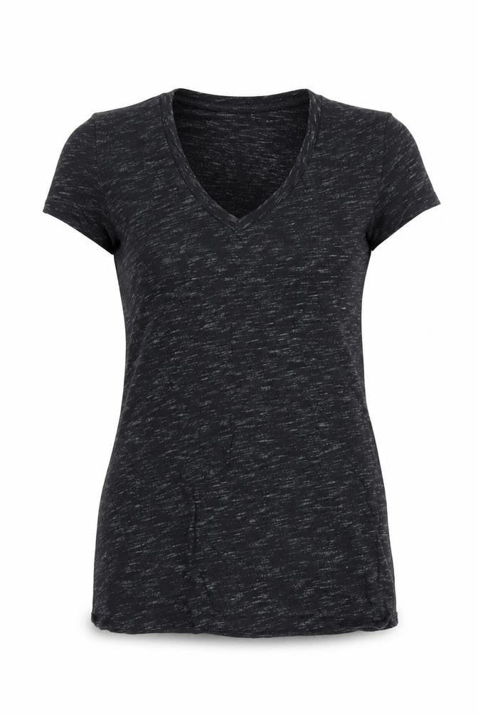Victoria's Secret Women's XS Black V-Neck T-Shirt