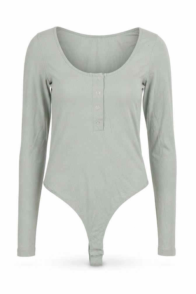 ASOS DESIGN Green Bodysuit, Women's Size 6, Slim Fit