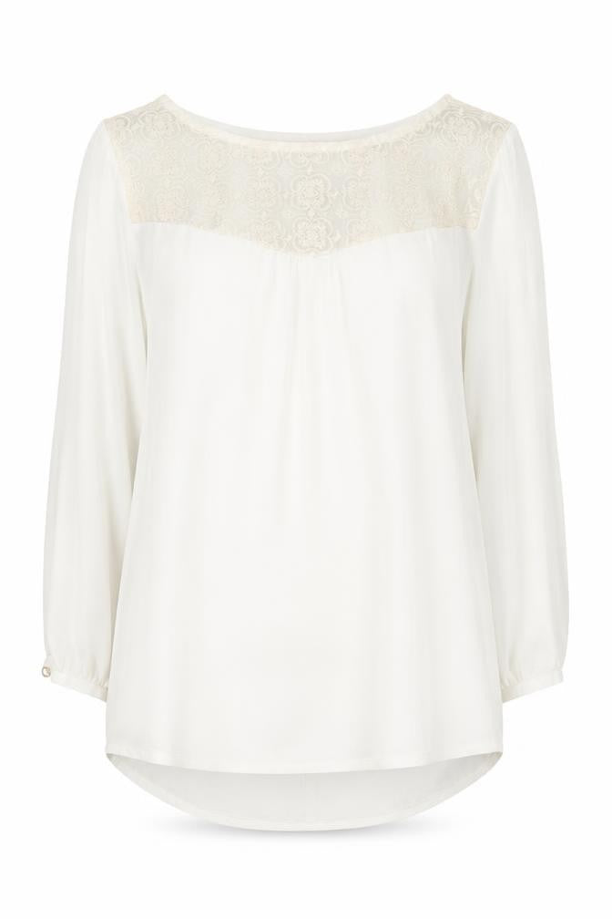 Esprit Women's Ivory Tunic Blouse UK 12