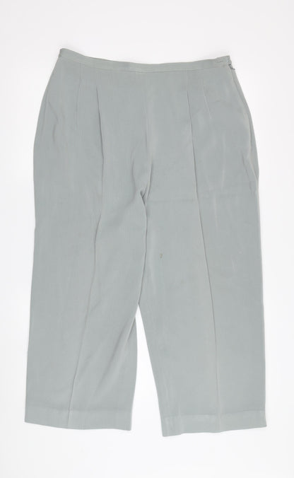 Windsmoor Women's Ivory Trousers Size 16 Pleated