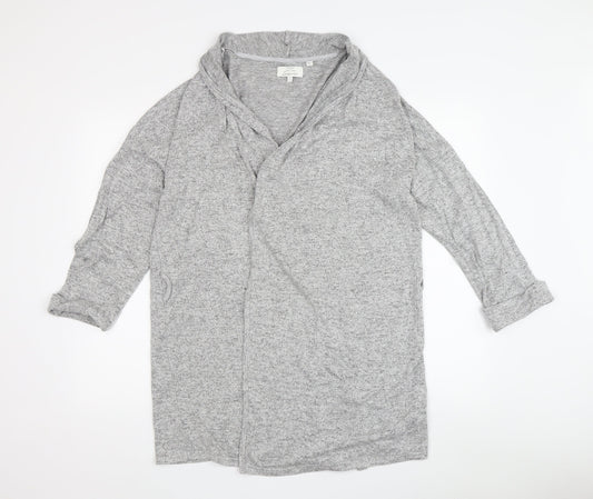 FatFace Women's Grey Kimono Robe in Size S
