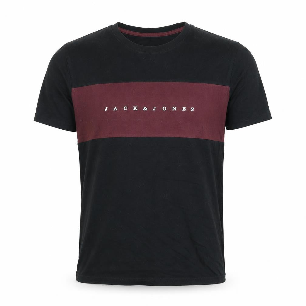 Jack & Jones Men’s Colourblock Logo T-Shirt L