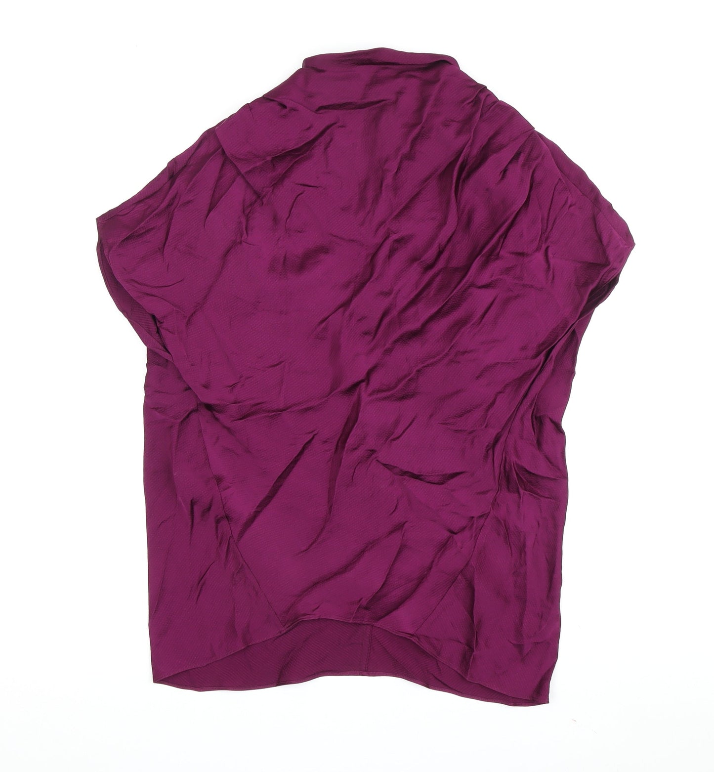 Jigsaw Women's Purple Solid Top UK 6