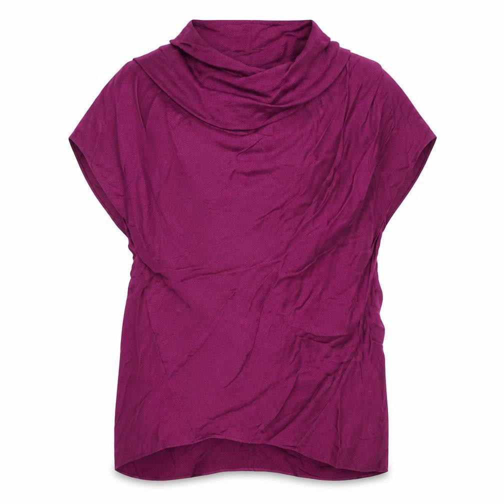 Jigsaw Women's Purple Solid Top UK 6