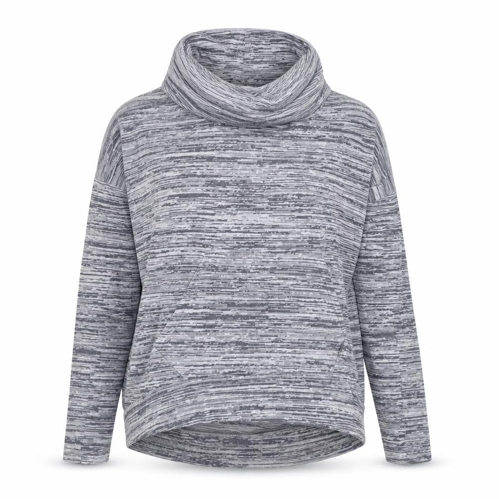 Bench Women's Grey Jersey Blouse M