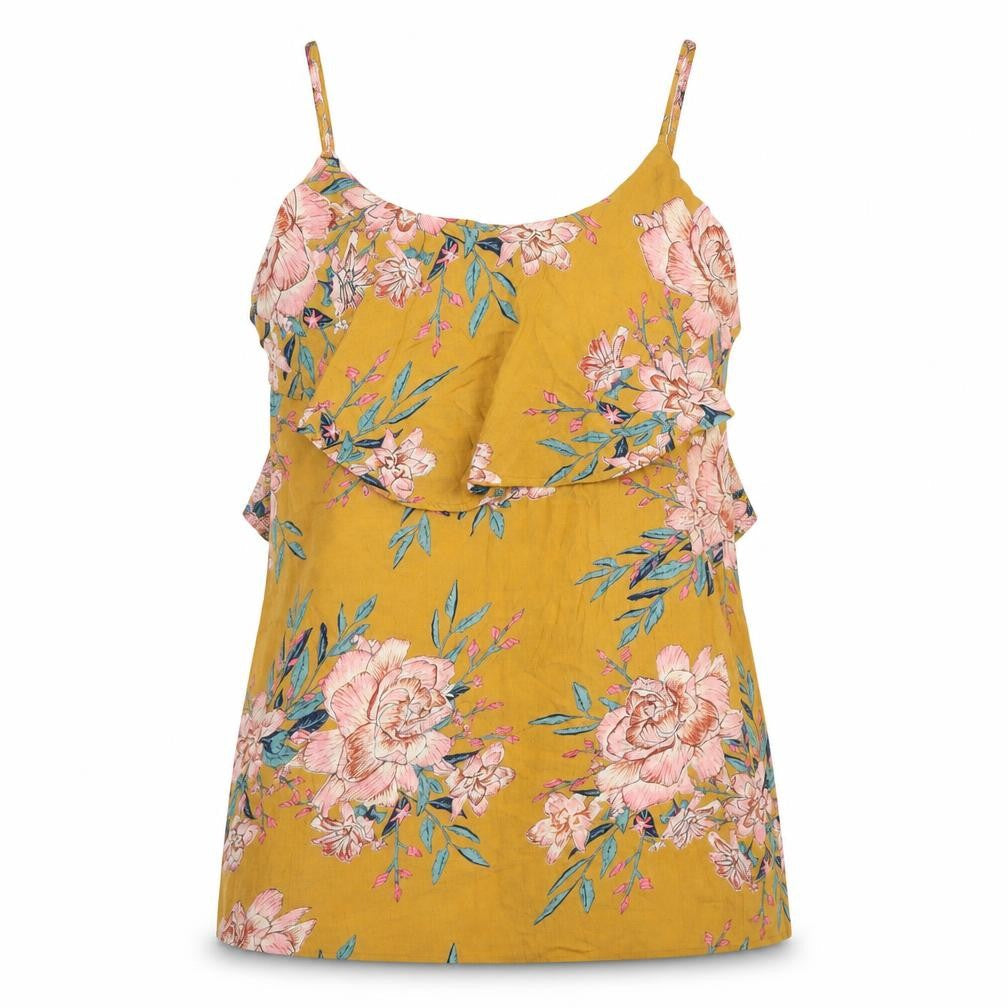 Billabong Women's Multicoloured Floral Camisole Blouse S