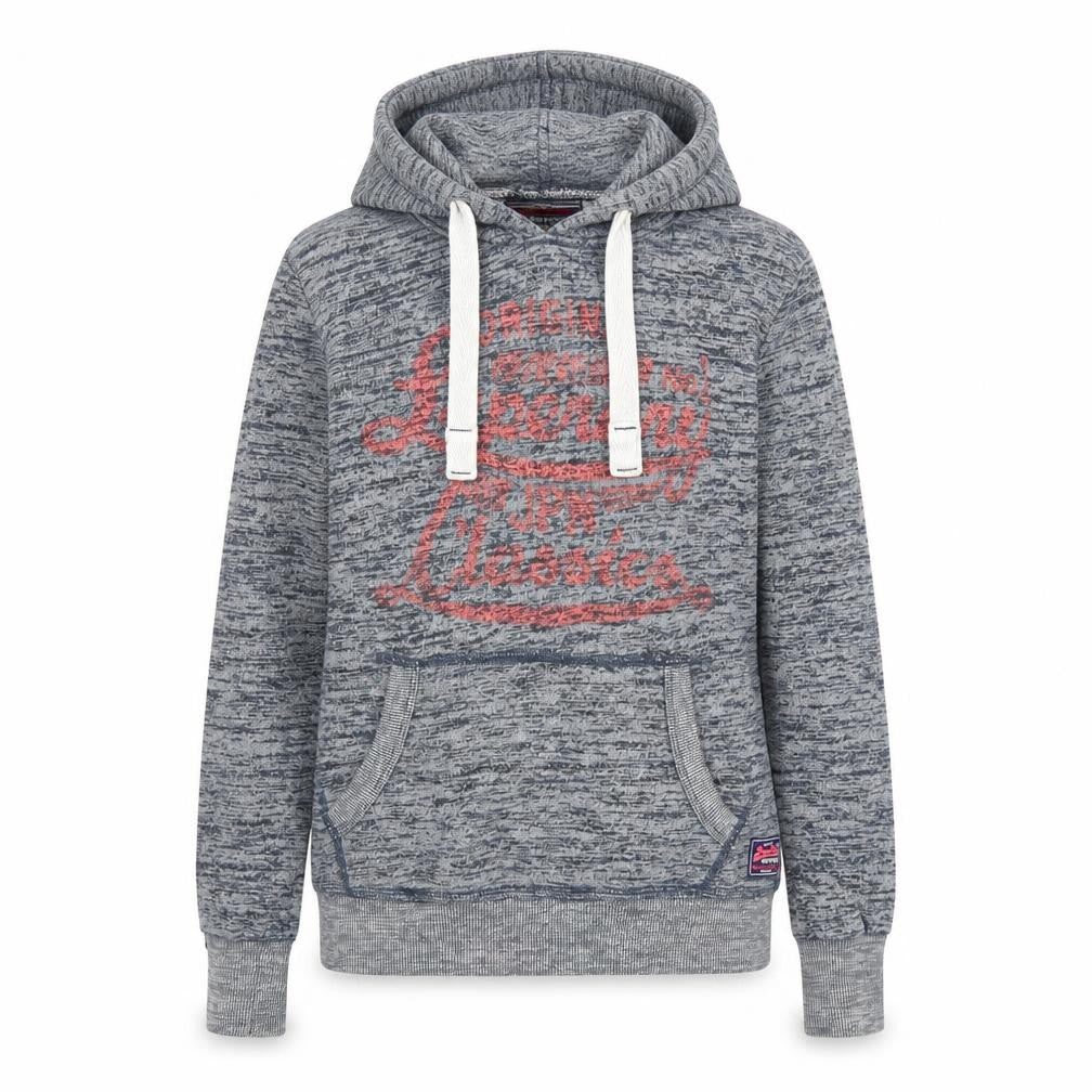 Superdry Women's Blue Pullover Hoodie S Casual Graphic