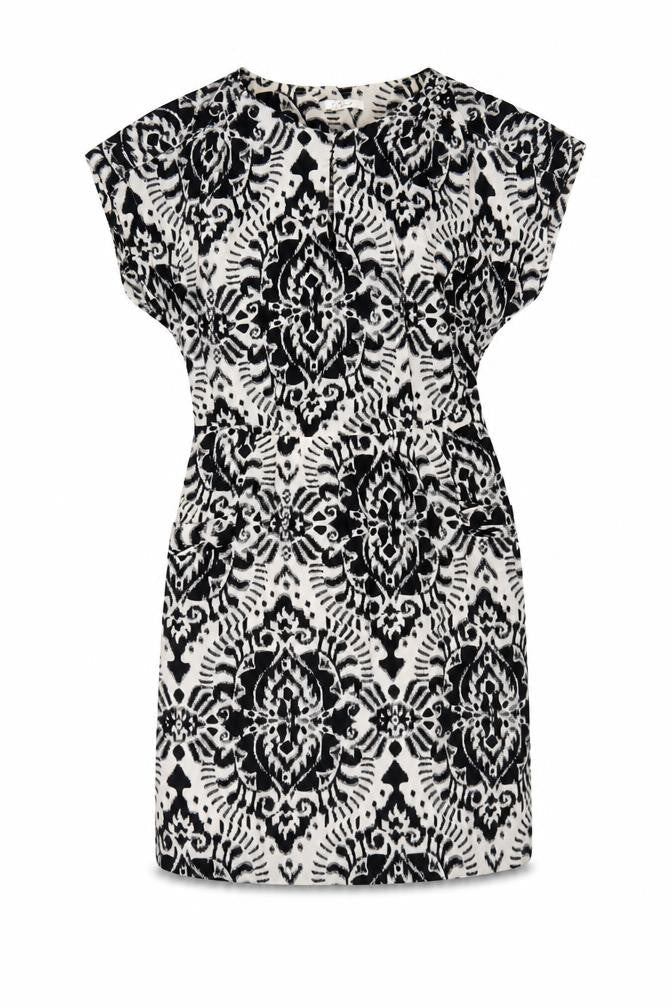 White Stuff Women's Geometric Multicoloured Dress - Size 6