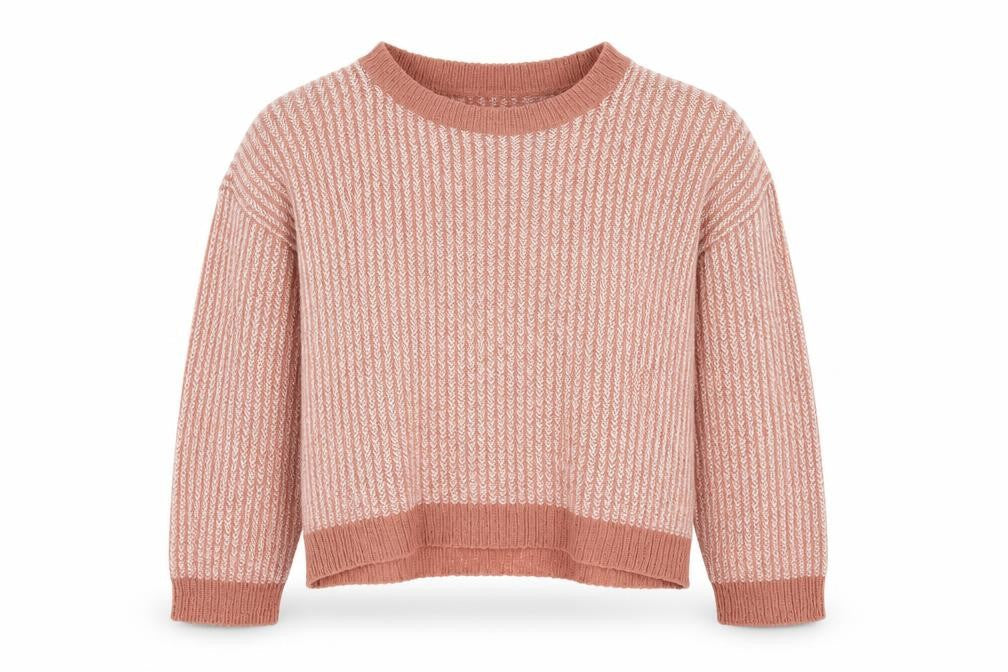 Jacqueline de Yong Women's Pink Boat Neck Pullover M