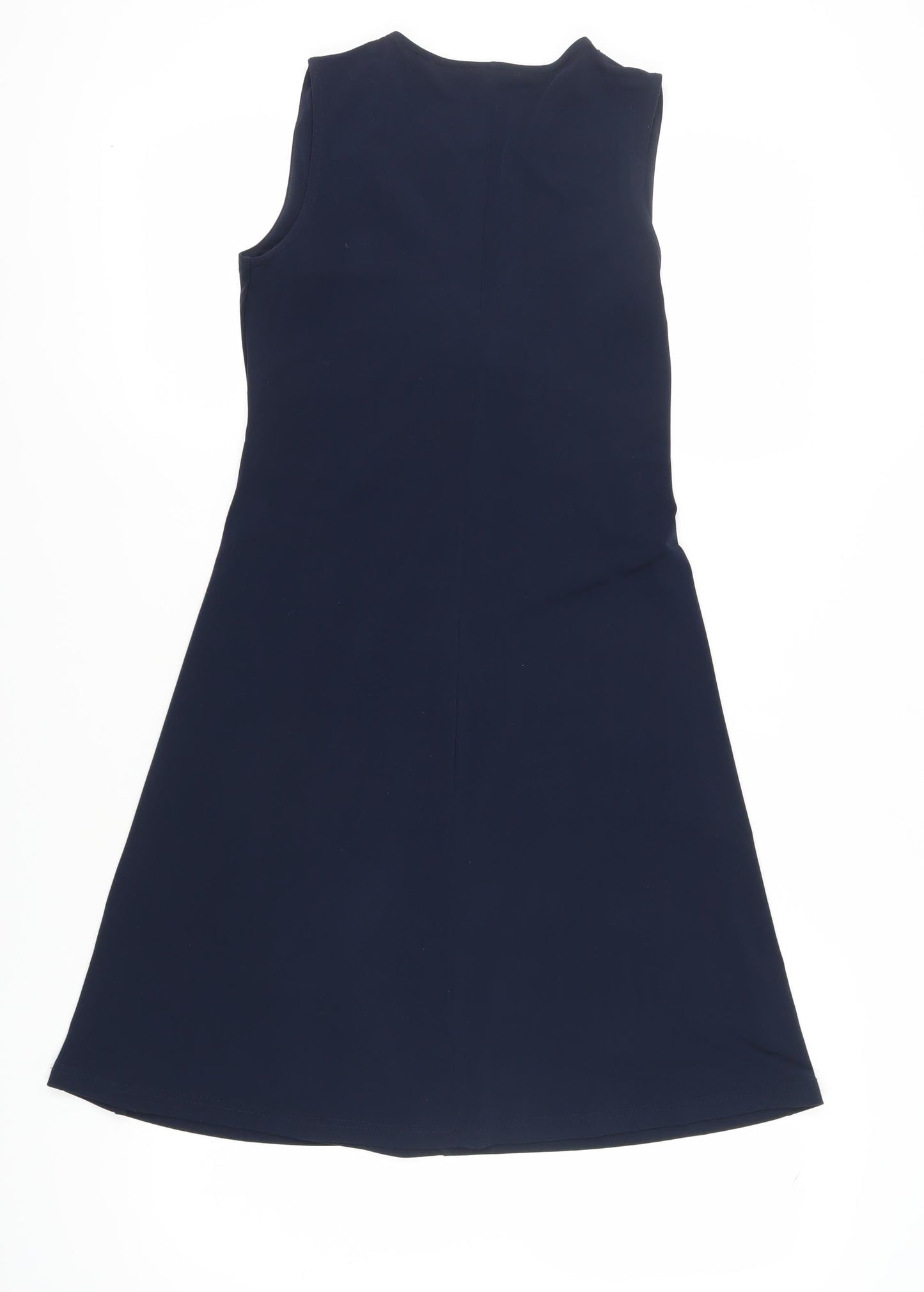 Esprit Women's Blue A-Line Sleeveless Dress, S