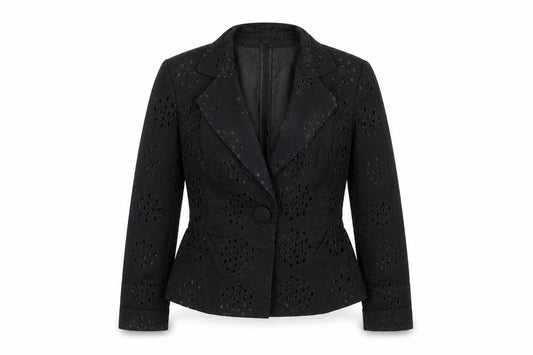 Simon Jeffery Women's Black Blazer Jacket Size 12