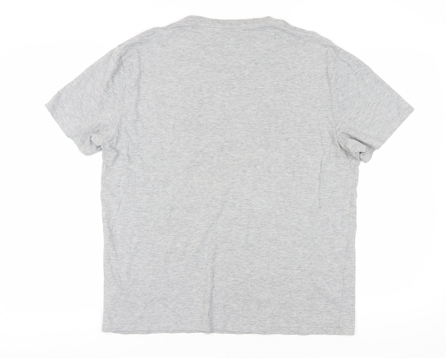 U.S. Polo Assn. Mens Grey XL Crew Neck T-Shirt