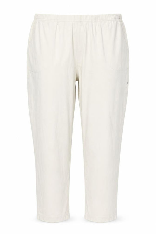 Croft & Barrow Women's Beige Trousers, 2XL, Elastic Waist