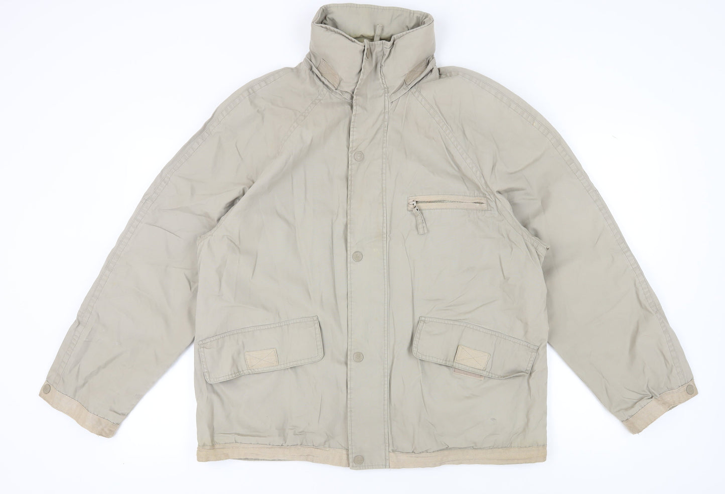 Burtons Men's Beige Jacket Size S - Classic Casual Wear