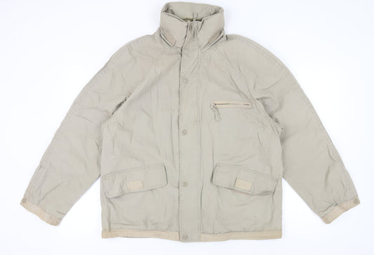 Burtons Men's Beige Jacket Size S - Classic Casual Wear