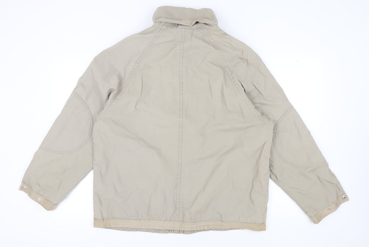 Burtons Men's Beige Jacket Size S - Classic Casual Wear