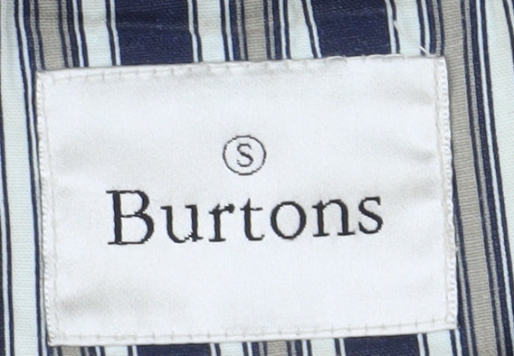 Burtons Men's Beige Jacket Size S - Classic Casual Wear
