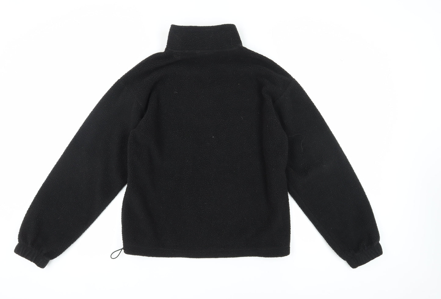ASOS DESIGN Women's Black Pullover Fleece Sweatshirt Size 4