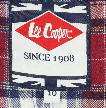 Lee Cooper Blue Hooded Puffer Waistcoat Teens Size 10