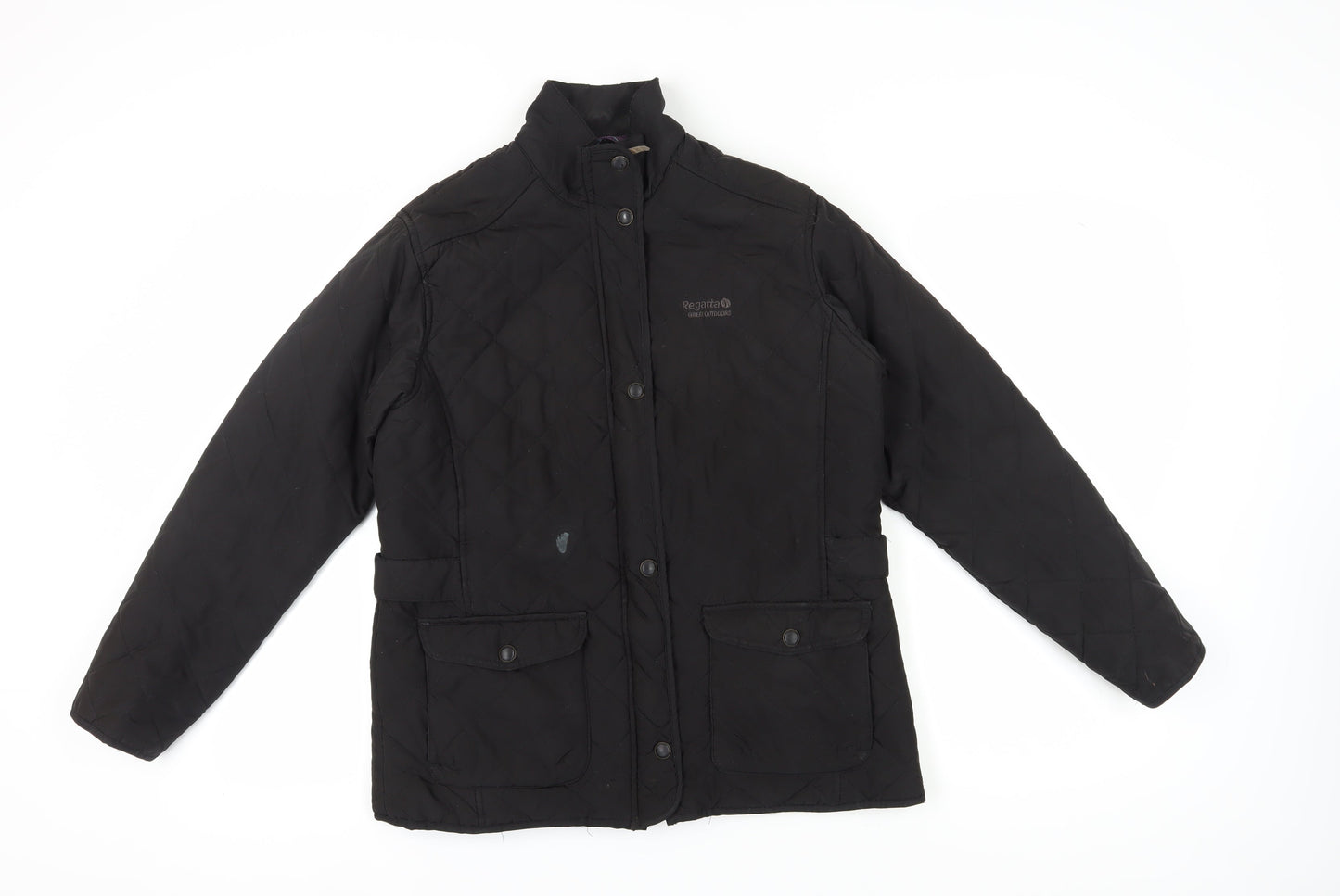 Regatta Women's Black Quilted Jacket Size 14