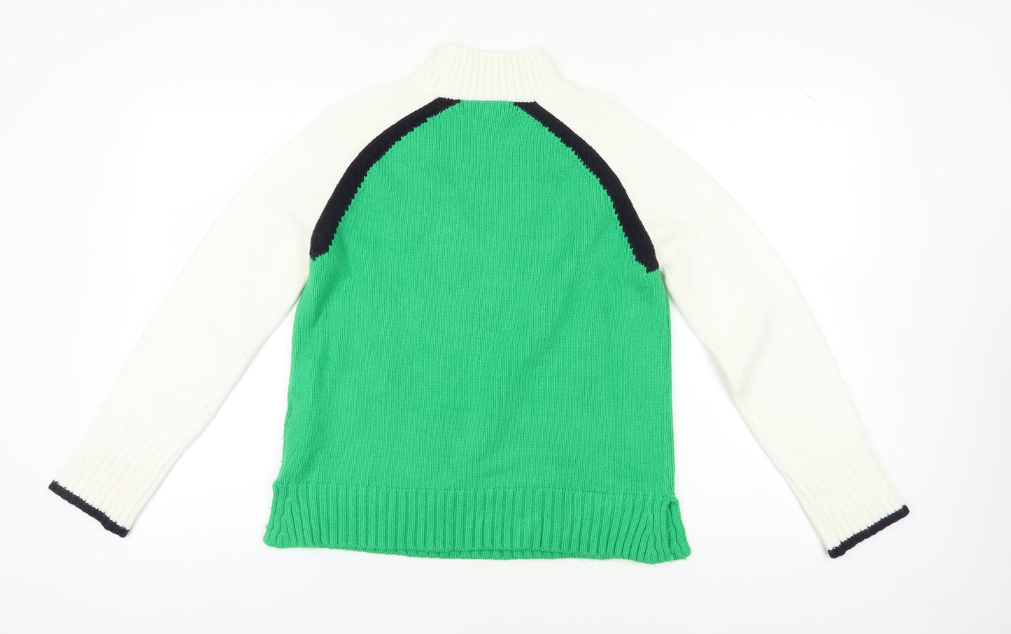 Next Women's Green High Neck Pullover Jumper M