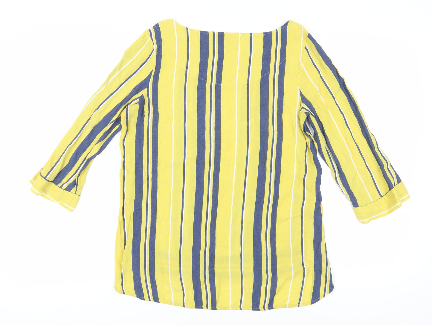 Next Women's Multicoloured Striped Blouse, Size 12