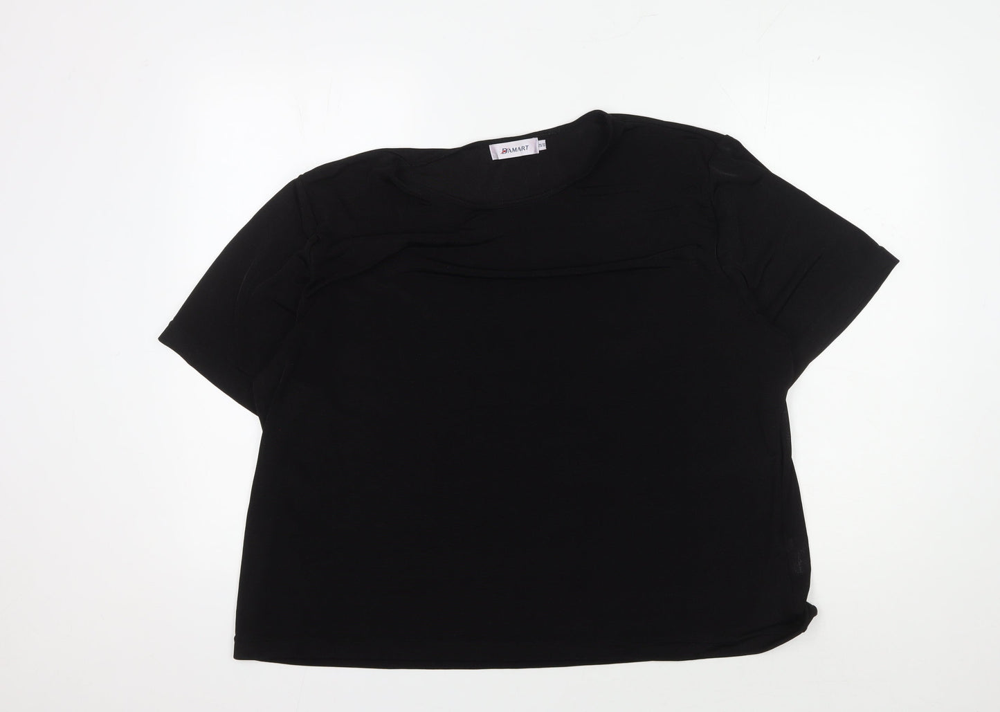 Damart Women's Black 28 Basic T-Shirt