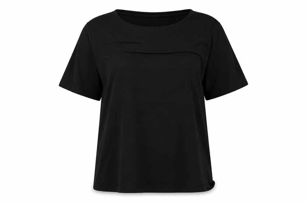 Damart Women's Black 28 Basic T-Shirt