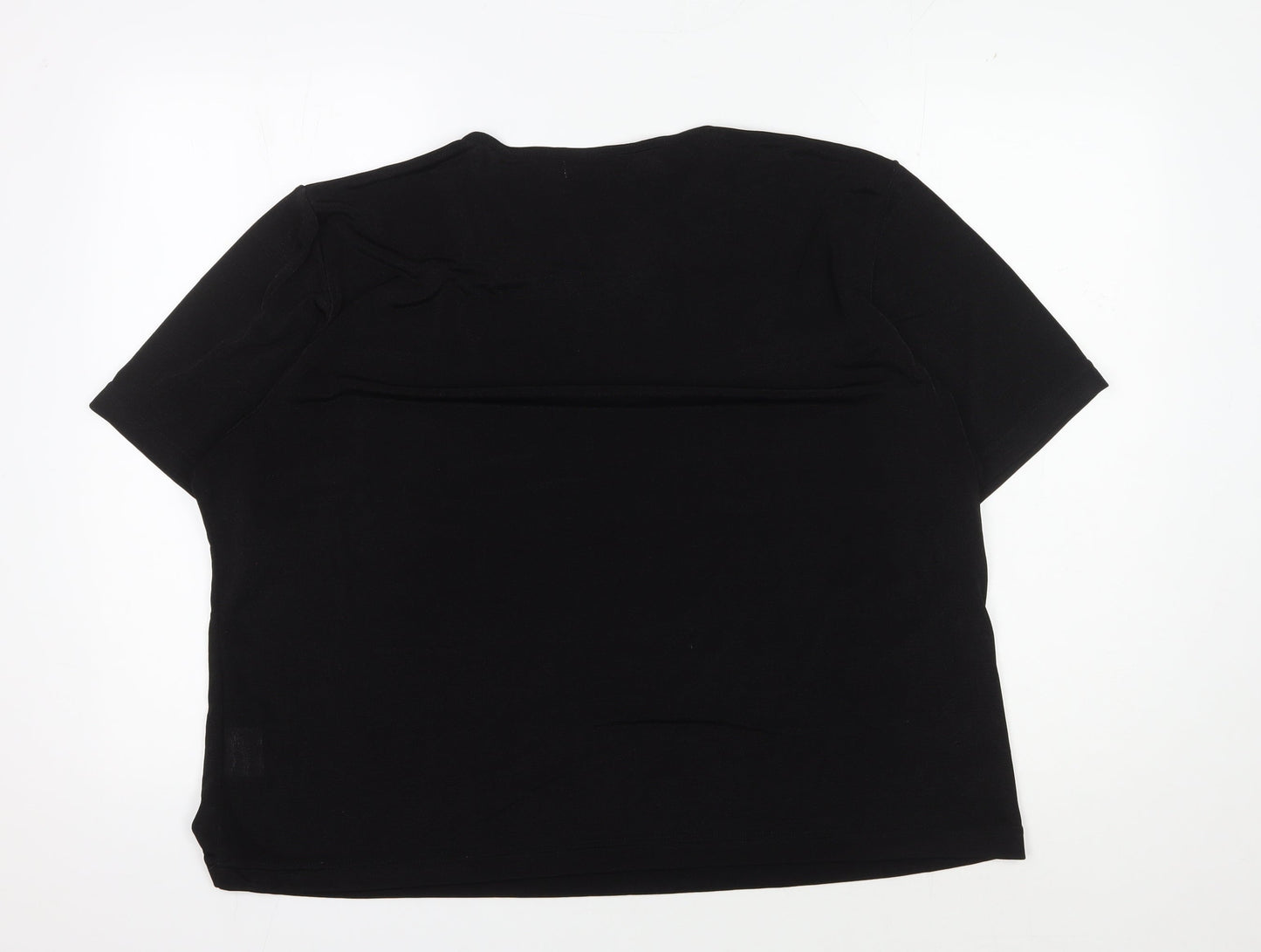 Damart Women's Black 28 Basic T-Shirt