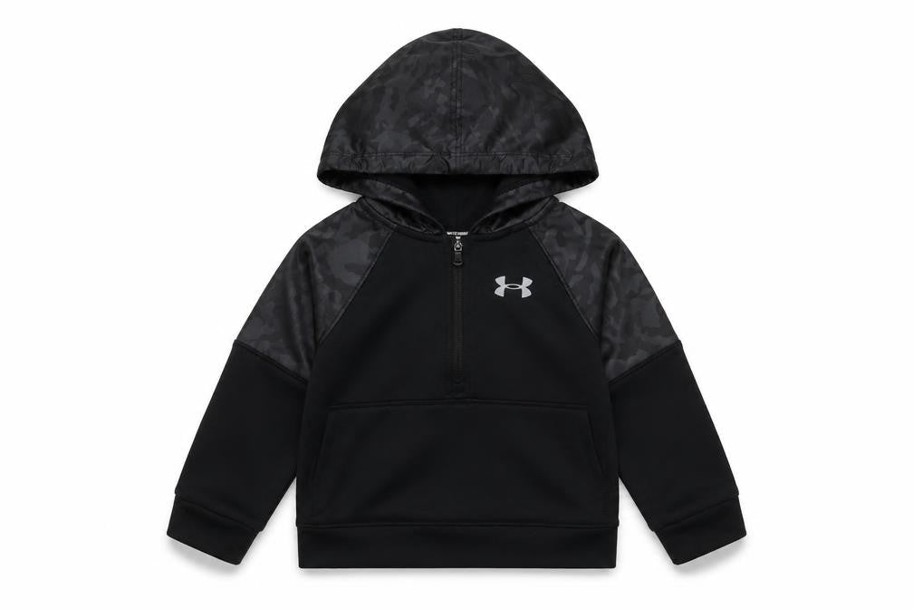Under Armour Boys Black Pullover Hoodie - 12-18 Months