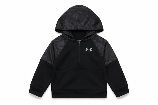 Under Armour Boys Black Pullover Hoodie - 12-18 Months