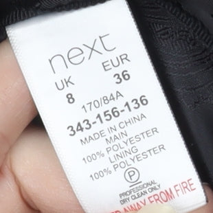 Next Women's Black Blazer UK Size 8, Formal Tailoring