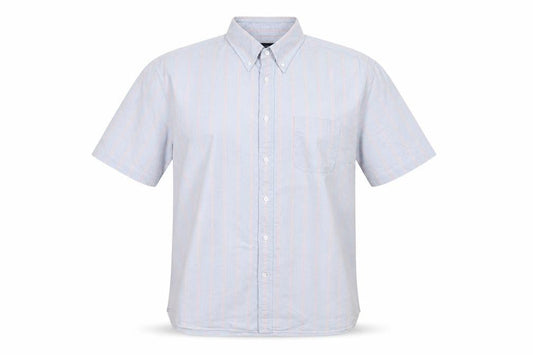 Lands' End Men's XL Multicoloured Striped Shirt